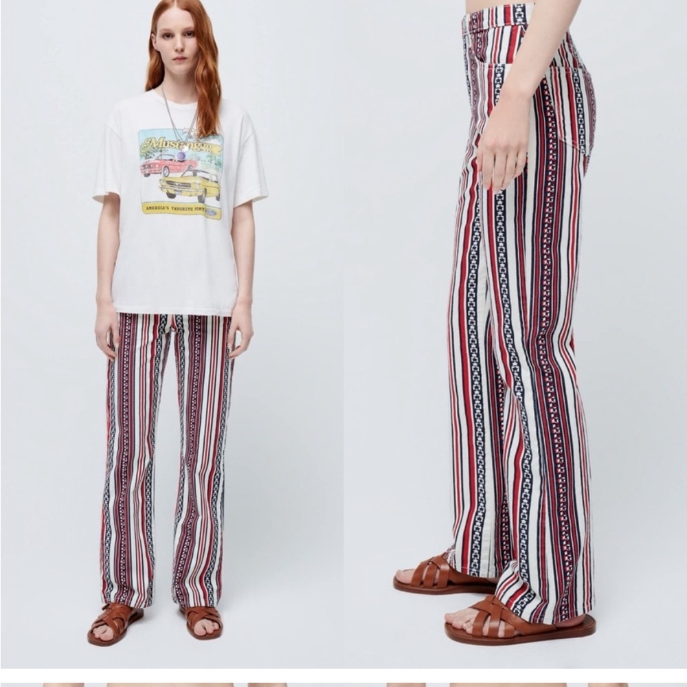 Re/Done x Ford 70s Bootcut Star Stripe 27